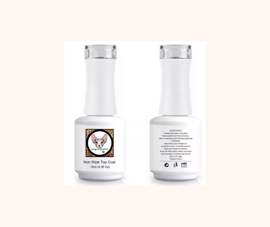 Top Coat   no wipe (15ml)